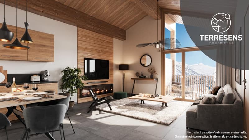 APPARTEMENT T3 CABINE - RÉSIDENCE LE MOROK AUX CARROZ D'ARÂCHES (4)