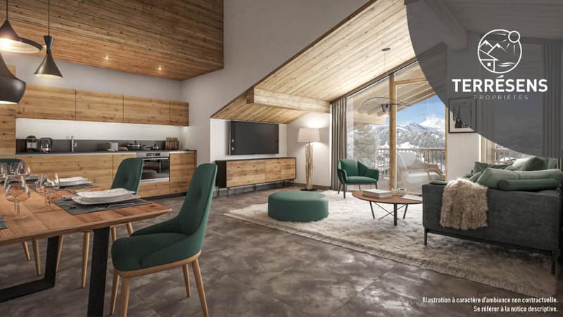 APPARTEMENT T2 CABINE - RÉSIDENCE LES BALCONS DE JULIETTE À (4)