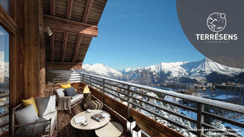 APPARTEMENT T4 CABINE DUPLEX - RÉSIDENCE LE CAPRICE BLANC À LA (5)