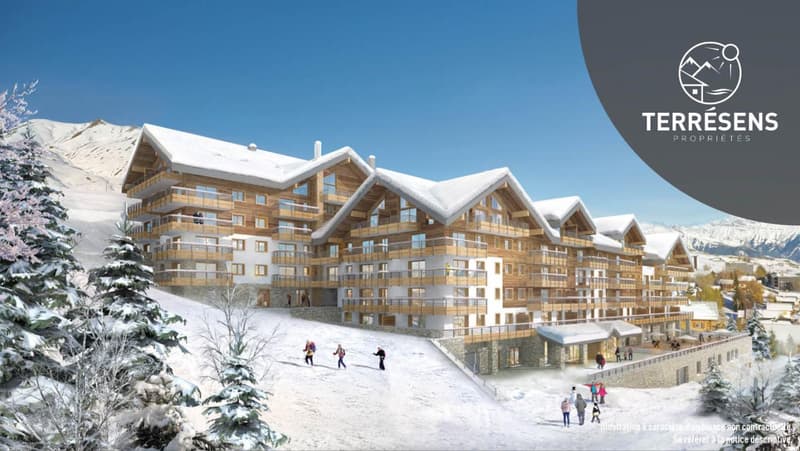APPARTEMENT T2 CABINE DUPLEX - RÉSIDENCE LE CAPRICE BLANC À LA (2)