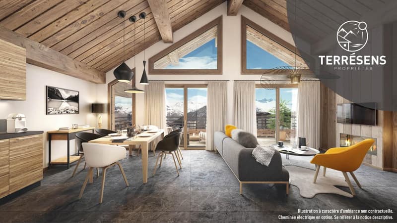 APPARTEMENT T2 - RÉSIDENCE LE CAPRICE BLANC À LA TOUSSUIRE (4)