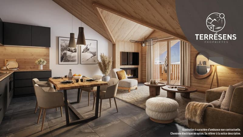 APPARTEMENT T3 CABINE DUPLEX - RÉSIDENCE L'ADRET AUX DEUX ALPES (4)