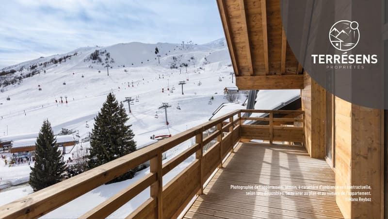 APPARTEMENT T1 - RÉSIDENCE LE CAPRICE BLANC À LA TOUSSUIRE (11)