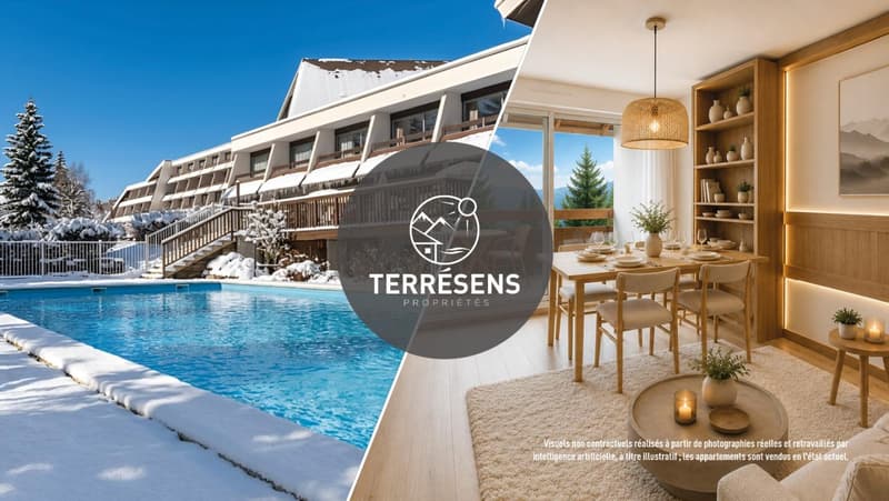 APPARTEMENT T1 (4 PERSONNES) - RÉSIDENCE LES TERRASSES DE CHANTEMERLE (1)