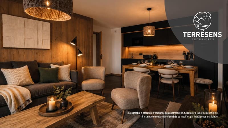 APPARTEMENT T2 - RÉSIDENCE LE CAPRICE BLANC À LA TOUSSUIRE (5)