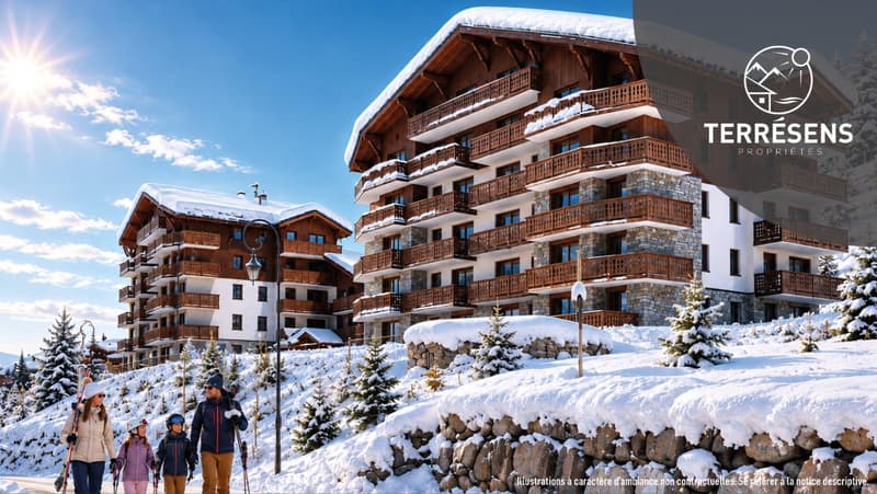 APPARTEMENT T5 DUPLEX - RÉSIDENCE LES CHALETS DE L'ADONIS AUX MÉNUIRES (2)