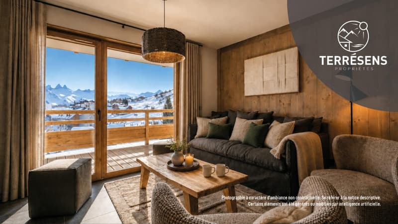 APPARTEMENT T1 - RÉSIDENCE LE CAPRICE BLANC À LA TOUSSUIRE (6)