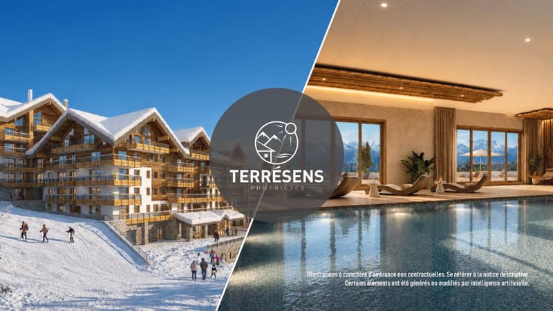 APPARTEMENT T1 - RÉSIDENCE LE CAPRICE BLANC À LA TOUSSUIRE (1)