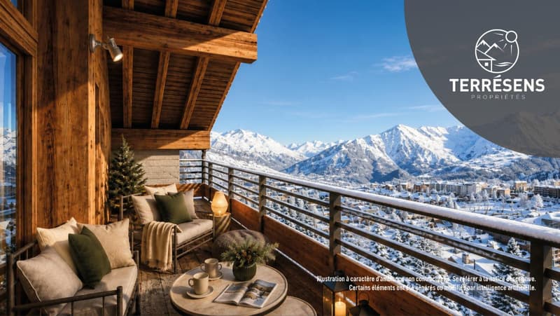 APPARTEMENT T1 - RÉSIDENCE LE CAPRICE BLANC À LA TOUSSUIRE (8)