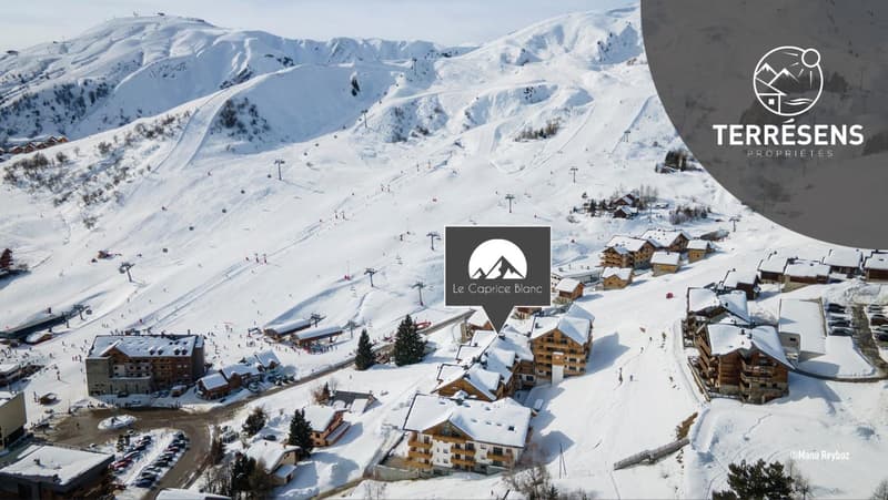 APPARTEMENT T3 BUREAU - RÉSIDENCE LE CAPRICE BLANC À LA TOUSSUIRE (13)