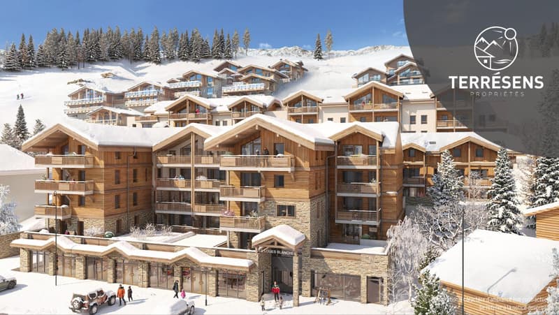 APPARTEMENT T4 CABINE DUPLEX - RÉSIDENCE LES LOGES BLANCHES AUX 2 (2)