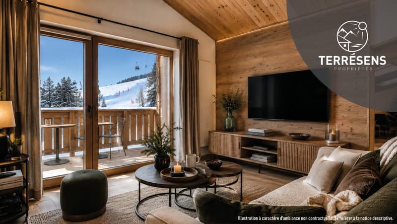 APPARTEMENT T4 - RÉSIDENCE LES CHALETS DE L'ADONIS AUX MÉNUIRES (6)
