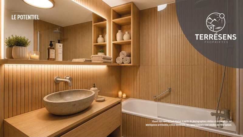 APPARTEMENT T1 (4 PERSONNES) - RÉSIDENCE LES TERRASSES DE CHANTEMERLE (8)