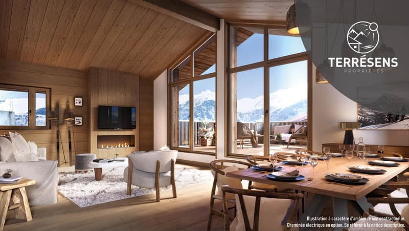 APPARTEMENT T3 CABINE DUPLEX - RÉSIDENCE LE COEUR DES CIMES À LA (4)