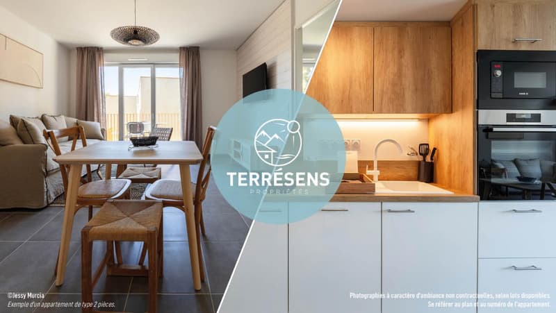 APPARTEMENT T2 CABINE - RÉSIDENCE LA CORNICHE BLEUE À SAUSSET-LES-PINS (5)