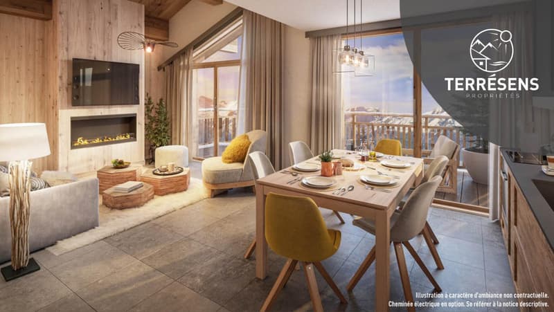 APPARTEMENT T3 DUPLEX - RÉSIDENCE LA PERLE D'ALBA À L'ALPE D'HUEZ (4)