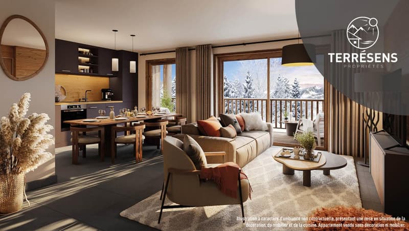 APPARTEMENT T2 - RÉSIDENCE L'ÉCRIN DE LA GUISANE À LA SALLE LES ALPES (3)