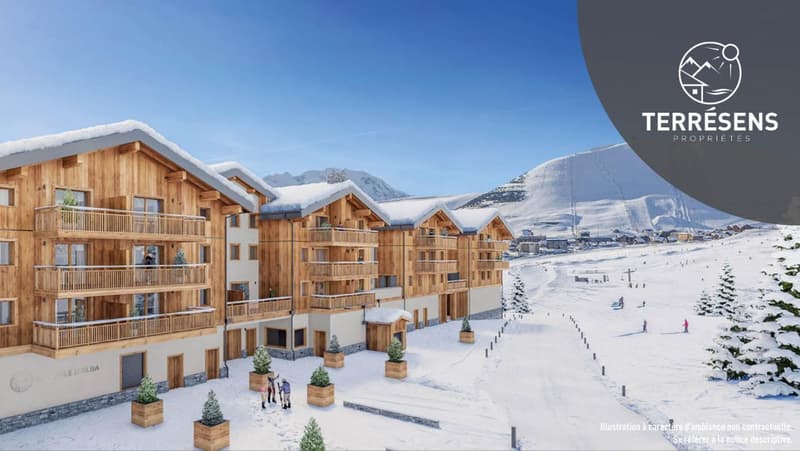 APPARTEMENT T3 CABINE - RÉSIDENCE LA PERLE D'ALBA À L'ALPE D'HUEZ (2)