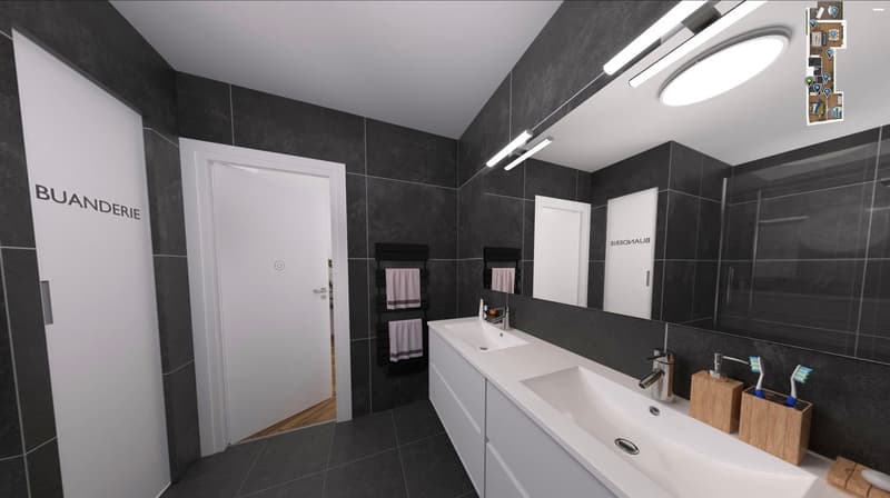 GREENLINE Apartment T3 von 80m² - Terrasse von 21m² - Lieferung JUNI 2025 (8)