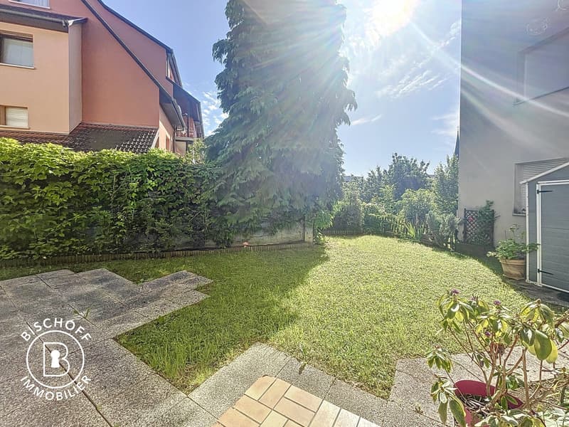 Schöne F2 im Gartengeschoss, 5 Minuten vom Zoll von Basel entfernt (19)