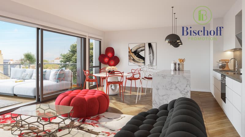 Wunderschöne neue 3-Zimmer-Wohnung, geliefert im Juli. (2)
