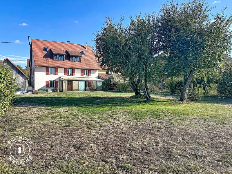Charmantes charaktervolles 7-Zimmer-Haus, 10 Minuten von der Schweizer Grenze entfernt (1)