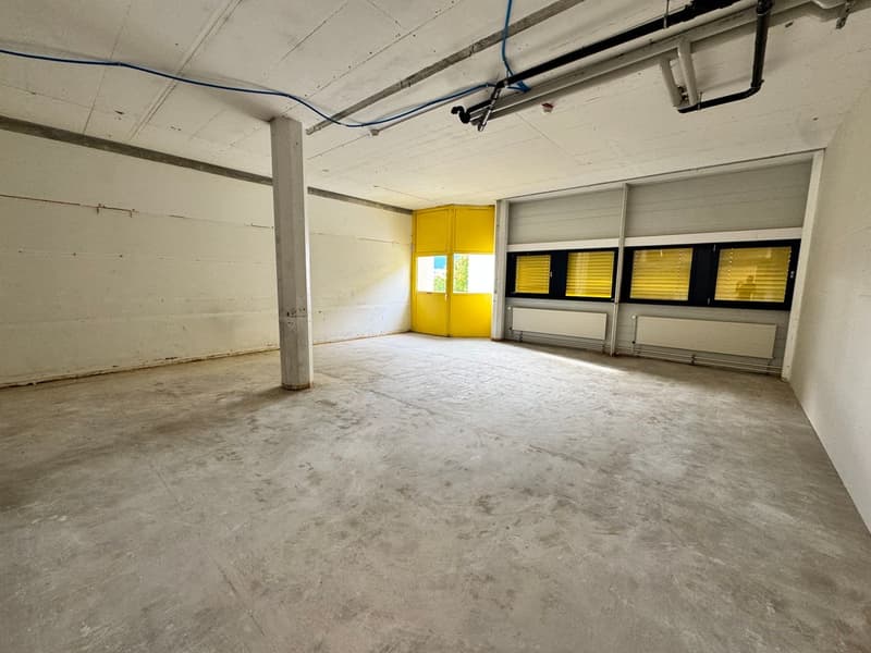 Vos ateliers industriels ou stockage - Dépôt - de 40 m2 à 230 m2 au prix de 210 CHF le m2/an (1)