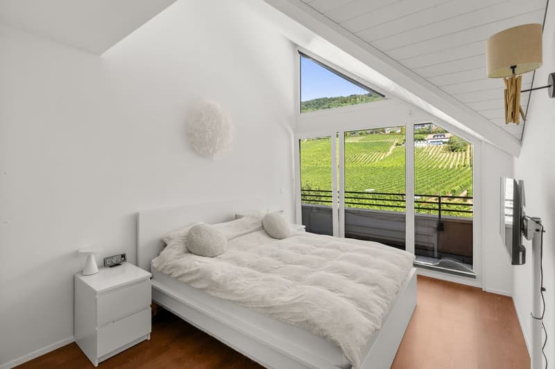 Élégance et confort pour cette attique en duplex avec vue sur le lac et les Alpes (5)