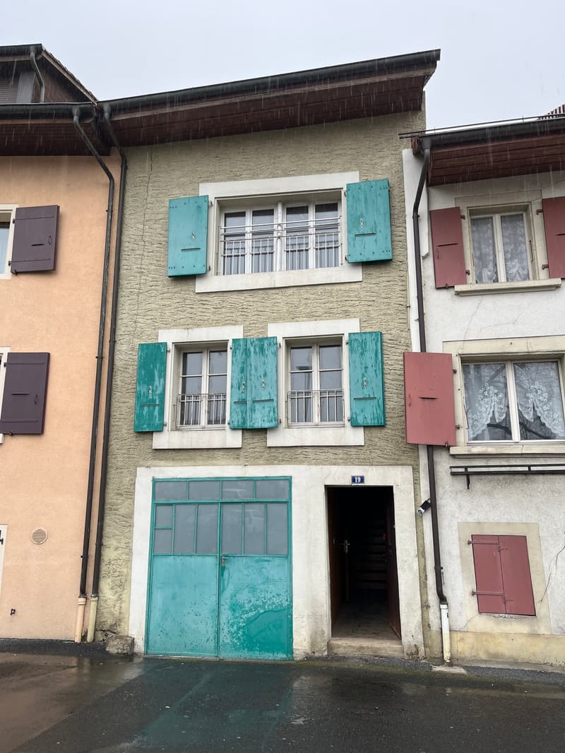 Maison au centre-ville de Payerne (1)