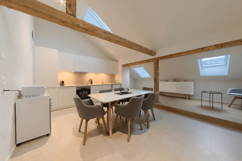 Stylish 1 bed apartment  -  Appartement 2.5 pièces avec cachet (2)