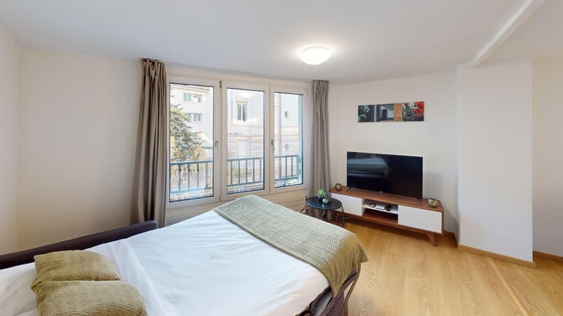 Rooftop Views & Central Location: 1-Bedroom Apartment in Lausanne (11)