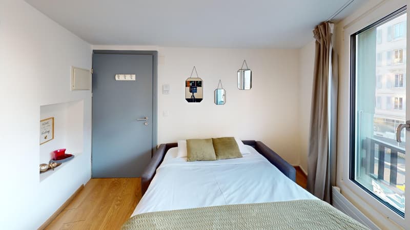 Rooftop Views & Central Location: 1-Bedroom Apartment in Lausanne (23)