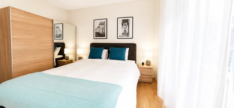 Lovely 1 bed furnished apartment in the city center with utilities included (9)