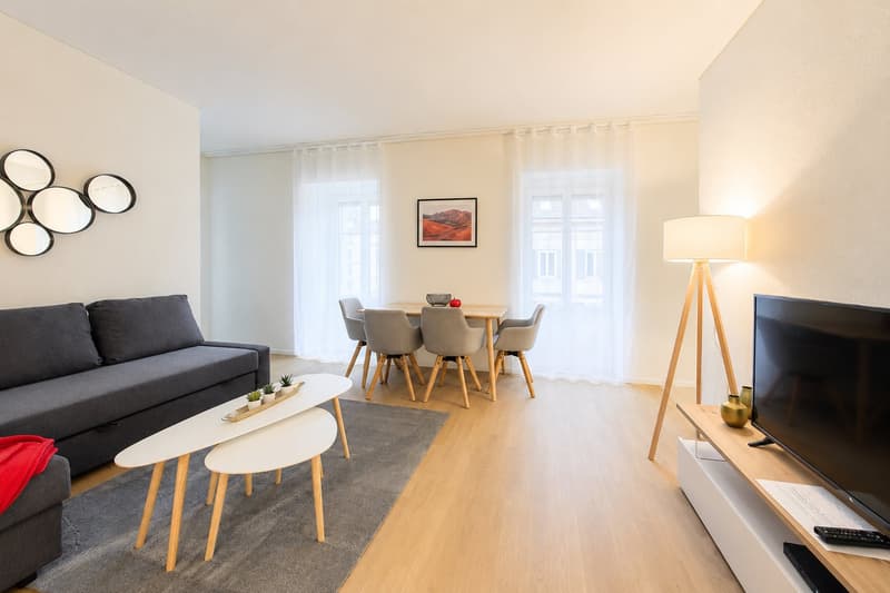 Lovely 1 bed furnished apartment in the city center with utilities included (5)