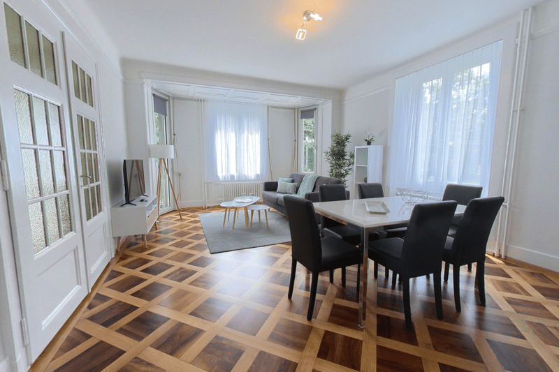 Spacious 80 m² 2-bedroom apartment - Montchoisi, quiet residential area. (2)