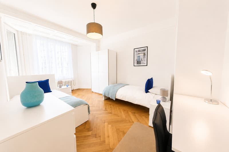 Spacious 80 m² 2-bedroom apartment - Montchoisi, quiet residential area. (5)