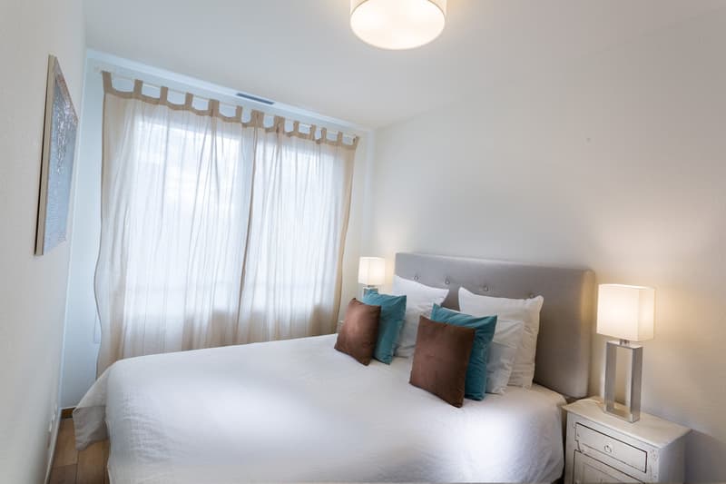 Furnished 1-bed apartment with balcony / Charmant appartement 1 chambre meublé avec balcon à Nyon (4)