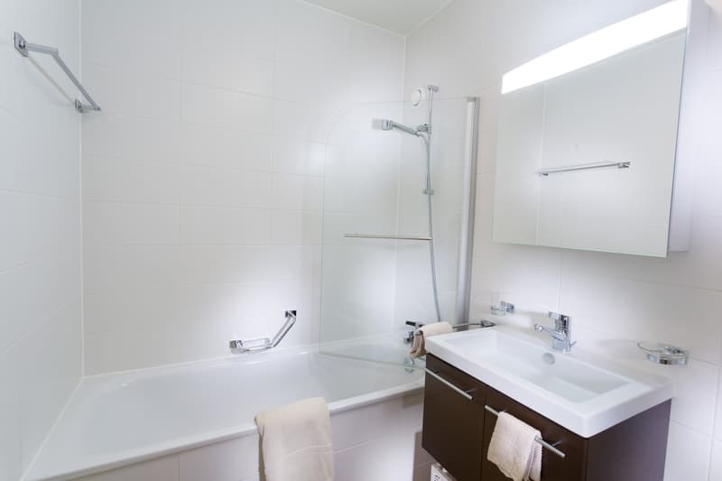 Furnished 1-bed apartment with balcony / Charmant appartement 1 chambre meublé avec balcon à Nyon (6)
