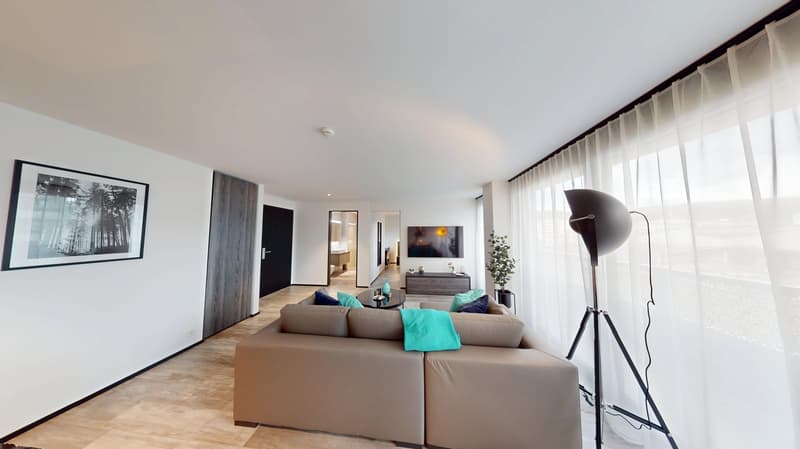 Stylish Furnished 2-Room Apartment with Balcony (8)