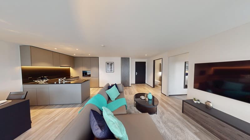 Stylish Furnished 2-Room Apartment with Balcony (9)