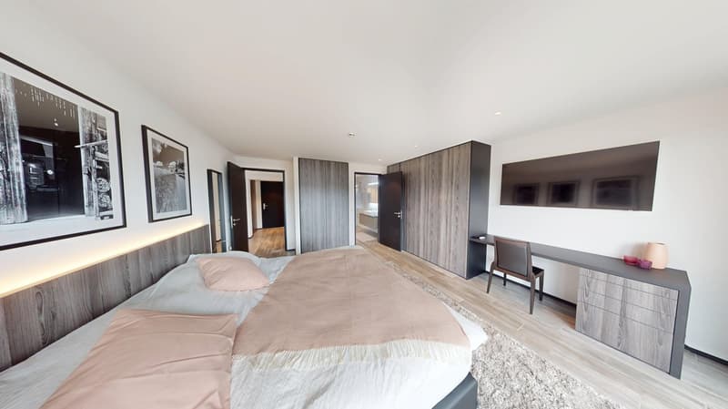 Fully Furnished Apartment with Balcony - 1-Month Minimum (19)