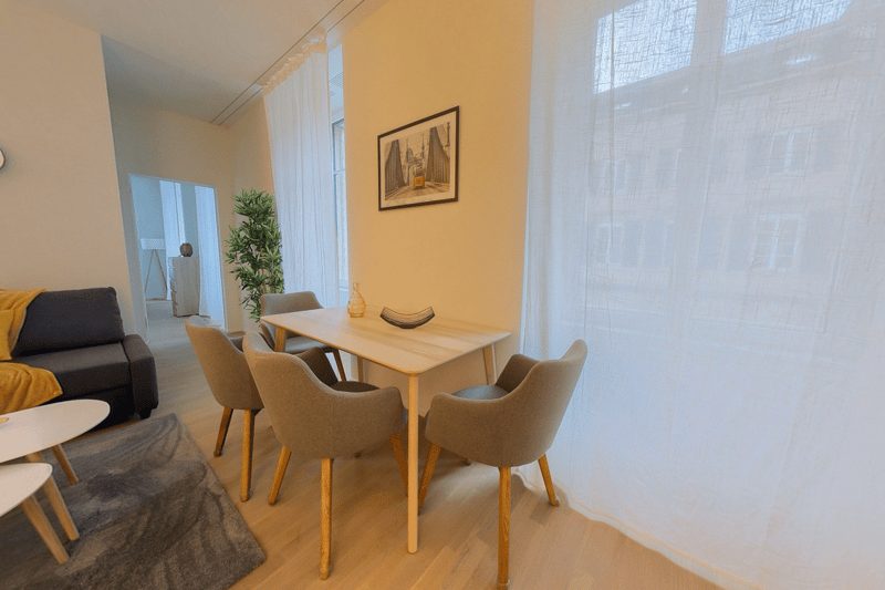Large and Comfortable 1-Bed Furnished Apartment City Center with Utilites  Included (10)