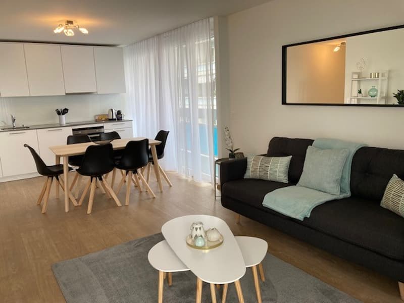 Spacious 85 m² 2-bedroom apartment with lake and mountain views - 3min to lake with parking (1)