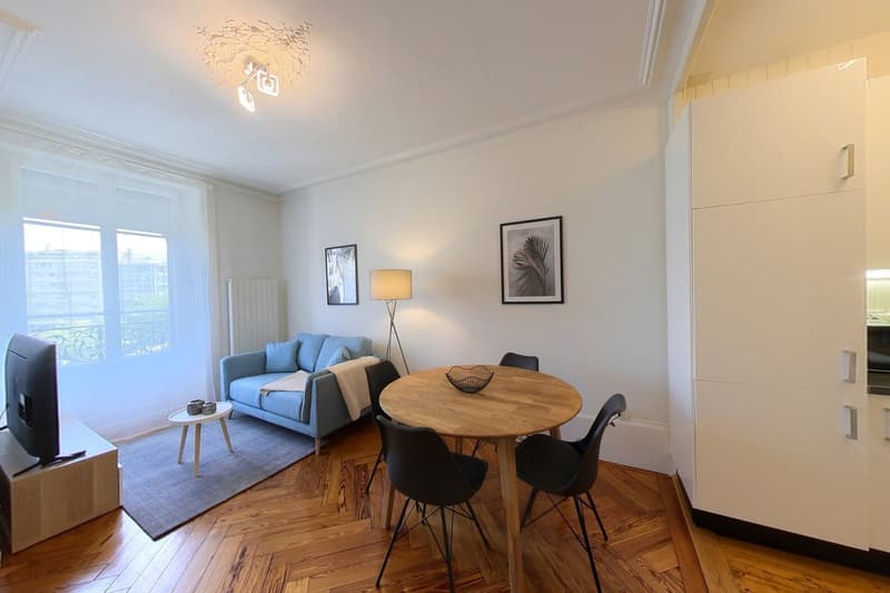 1-Bedroom Apartment / Appartement 1 chambre Eaux-Vives Genève (2)