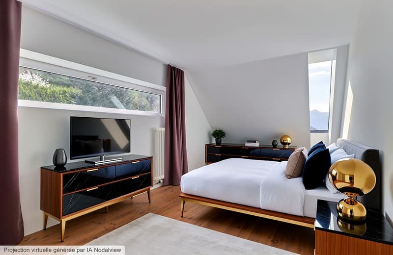 Chambre à l'étage