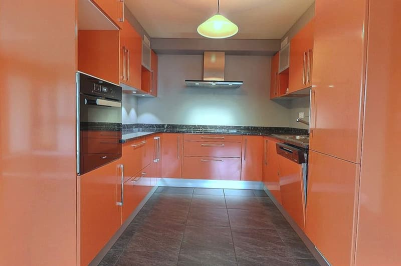A découvrir à deux pas de l'arrêt du LEB! Grand appartement récent, finitions de qualité, deux terrasses, deux places de parc intérieures. (3)