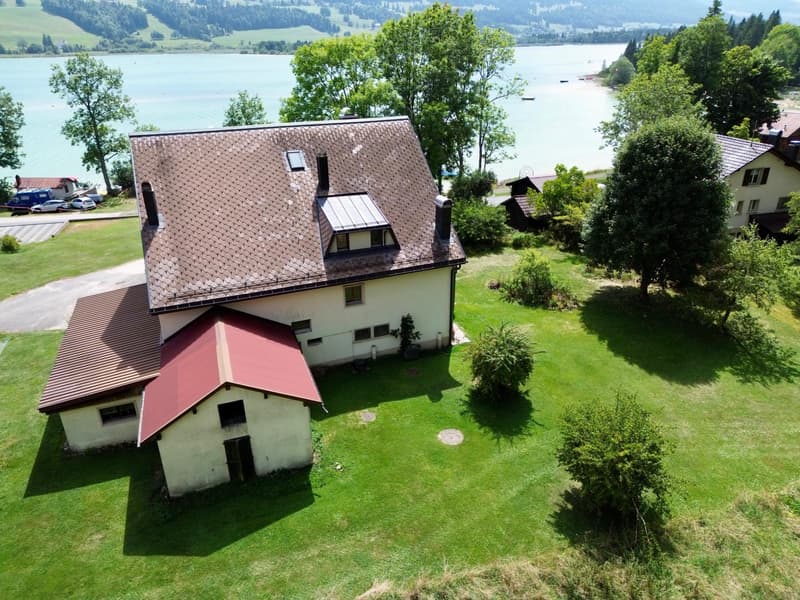 Propriété de rendement bénéficiant d'une vue imprenable sur le lac de Joux avec potentiel de développement (6)