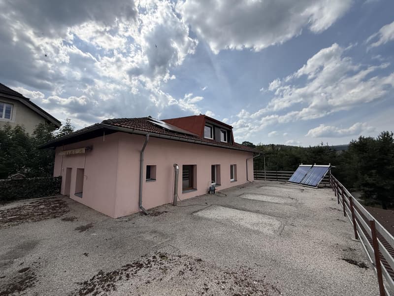 Un bien rare au coeur du Brassus, réunissant habitation et local commercial, avec un beau potentiel d'investissement (3)