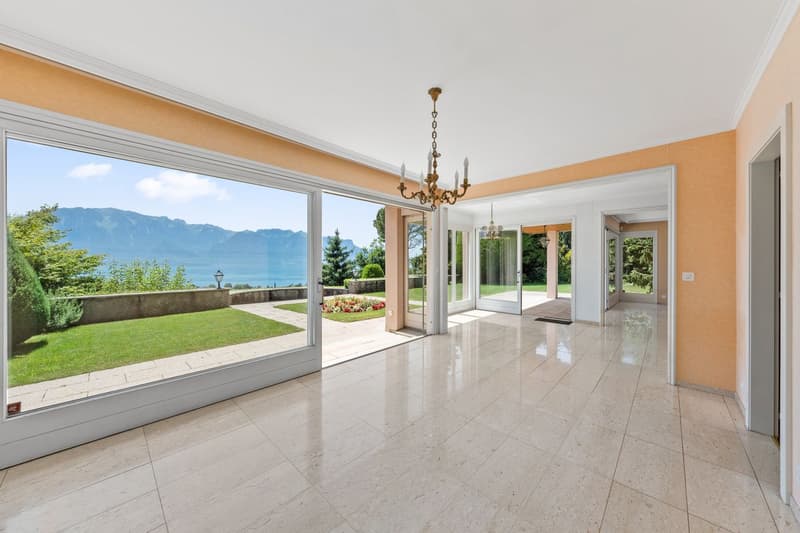 Villa d'exception, vue époustouflante sur le lac et les Alpes, situation idéale ! (3)