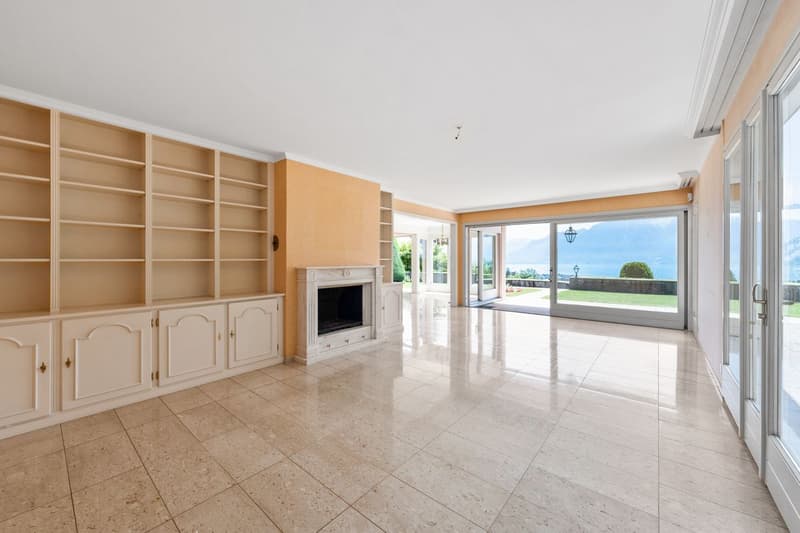 Villa d'exception, vue époustouflante sur le lac et les Alpes, situation idéale ! (5)